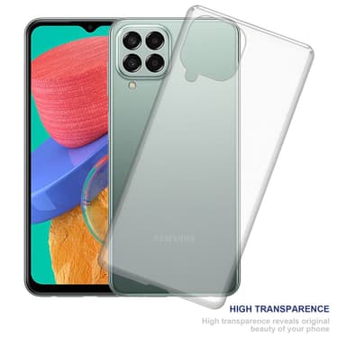 Samsung Galaxy M33 5G Cover TPU Etui (Gennemsigtig)