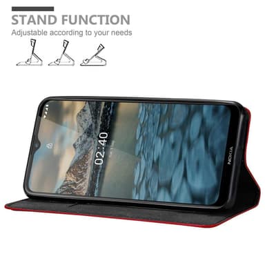 Nokia 2.4 Cover Etui Case (Rød)
