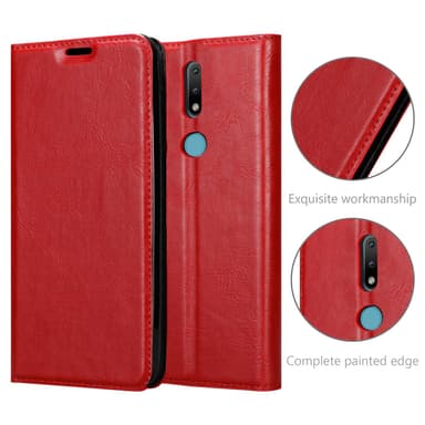 Nokia 2.4 Cover Etui Case (Rød)