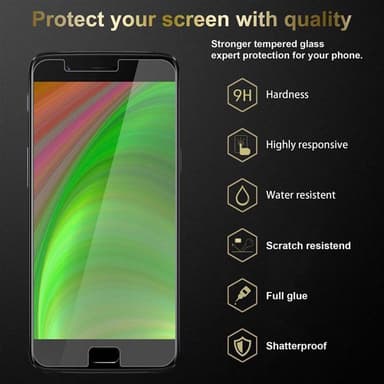 OnePlus 5 Skærmbeskytter Beskyttelsesglas