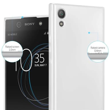 Sony Xperia XA1 Cover Etui Case (Sølv)