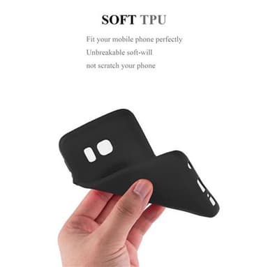 Cover Samsung Galaxy S6 EDGE Etui Case (Sort)