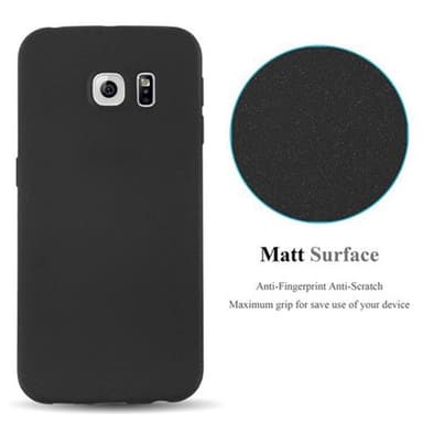 Cover Samsung Galaxy S6 EDGE Etui Case (Sort)