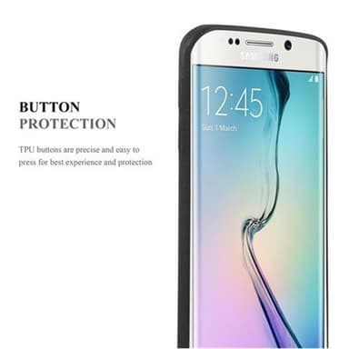 Cover Samsung Galaxy S6 EDGE Etui Case (Sort)