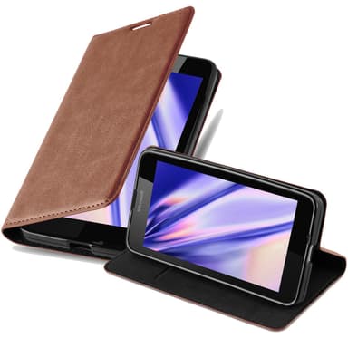Nokia Lumia 640 Cover Etui Case (Brun)
