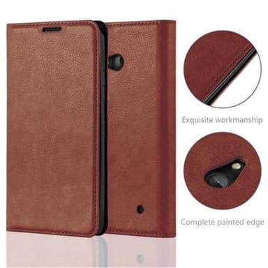 Nokia Lumia 640 Cover Etui Case (Brun)