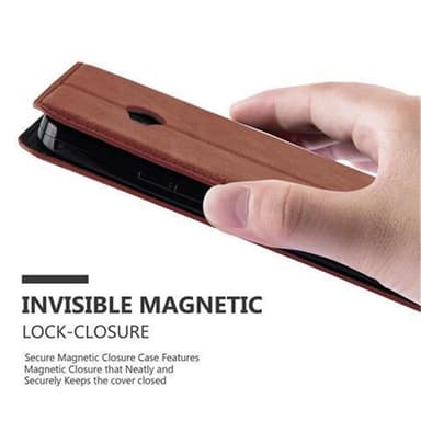 Nokia Lumia 640 Cover Etui Case (Brun)