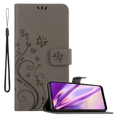 Samsung Galaxy A11 / M11 Pungetui Cover Case (Grå)
