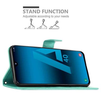 Samsung Galaxy A40 Pungetui Cover Case (Turkis)