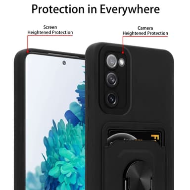 Samsung Galaxy S20 FE Etui Kæde Cover(Sort)
