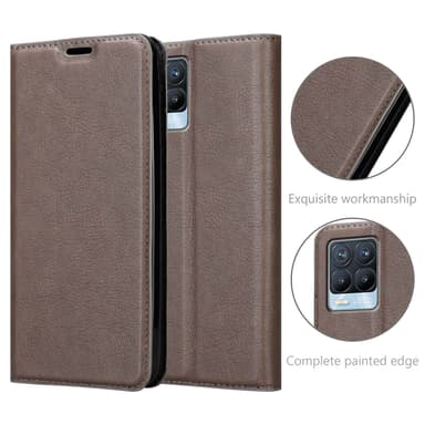 Realme 8 4G / 8 PRO Cover Etui Case (Brun)