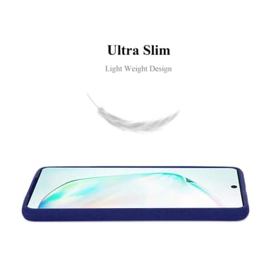 Cover Samsung Galaxy NOTE 10 Etui Case (Blå)