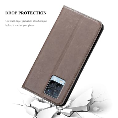 Realme 8 4G / 8 PRO Cover Etui Case (Brun)