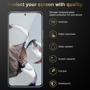 Xiaomi 12T / 12T PRO Skærmbeskytter Beskyttelsesglas