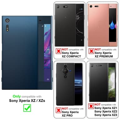 Sony Xperia XZ / XZs Cover Etui Case (Blå)