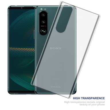 Sony Xperia 5 III Cover TPU Etui (Gennemsigtig)