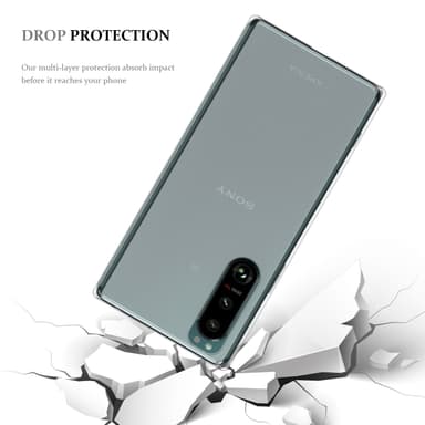 Sony Xperia 5 III Cover TPU Etui (Gennemsigtig)