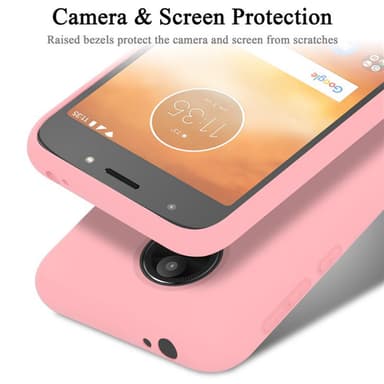 Motorola MOTO E5 PLAY GO Cover Etui Case (Lyserød)