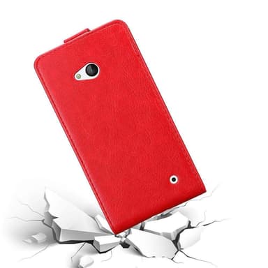 Nokia Lumia 640 Pungetui Flip Cover (Rød)