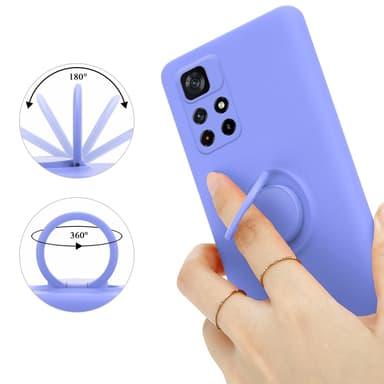 Xiaomi POCO M4 PRO 5G Cover Etui Case (Lilla)