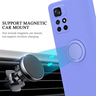 Xiaomi POCO M4 PRO 5G Cover Etui Case (Lilla)
