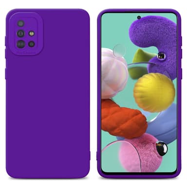 Samsung Galaxy A51 4G / M40s Cover Etui Case (Lilla)