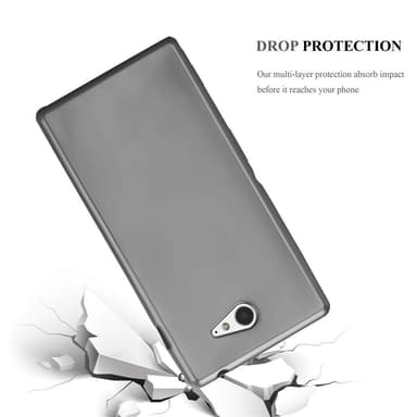 Sony Xperia M2 / M2 AQUA Cover Etui Case (Grå)