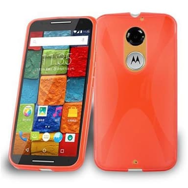 Motorola MOTO X3 Etui Case Cover (Rød)