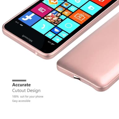 Nokia Lumia 640 XL Cover Etui Case (Lyserød)