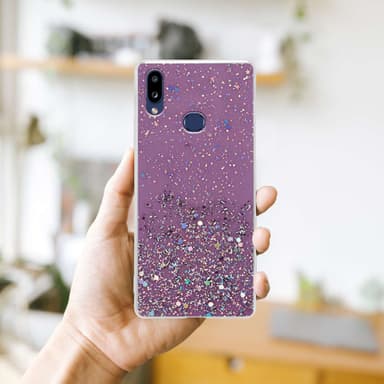 Samsung Galaxy A10s / M01s Cover Etui Case (Lilla)