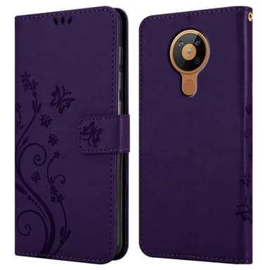 Nokia 5,3 Pungetui Cover Case (Lilla)