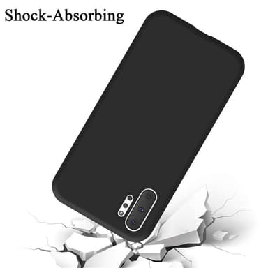 Samsung Galaxy NOTE 10 PLUS Cover Etui Case (Sort)