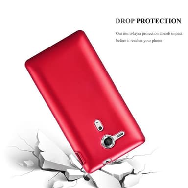 Sony Xperia SP Cover Etui Case (Rød)