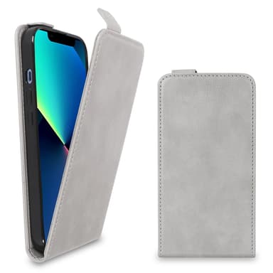 iPhone 13 MINI Pungetui Flip Cover (Grå)