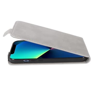 iPhone 13 MINI Pungetui Flip Cover (Grå)