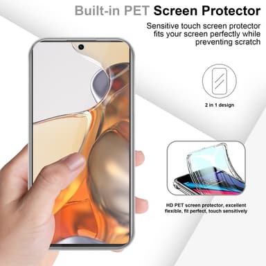 Cover Xiaomi 11T / 11T PRO Etui Case (Gennemsigtig)