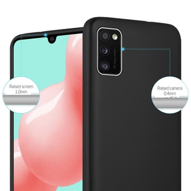 Samsung Galaxy A41 Cover Etui Case (Sort)