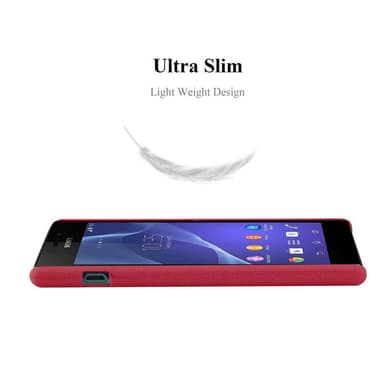 Sony Xperia M2 / M2 AQUA Cover Etui Case (Rød)