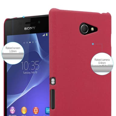 Sony Xperia M2 / M2 AQUA Cover Etui Case (Rød)