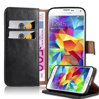 Cover Samsung Galaxy S5 / S5 NEO Etui Case (Sort)