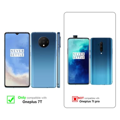 OnePlus 7T Cover Etui Case (Brun)