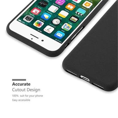 Cover iPhone 7 / 7S / 8 / SE 2020 Etui Case (Sort)