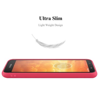 Cover Motorola MOTO E5 PLAY Etui Case (Rød)