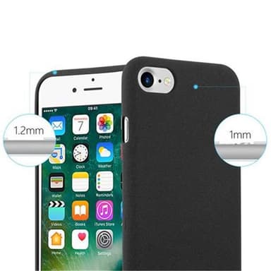 Cover iPhone 7 / 7S / 8 / SE 2020 Etui Case (Sort)