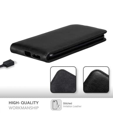 Sony Xperia L2 Pungetui Flip Cover (Sort)