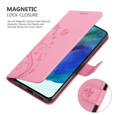 Samsung Galaxy S22 PLUS Pungetui Cover Case (Lyserød)