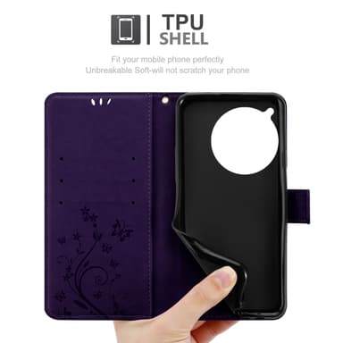 OnePlus 12R Pungetui Cover Case (Lilla)