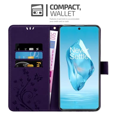 OnePlus 12R Pungetui Cover Case (Lilla)