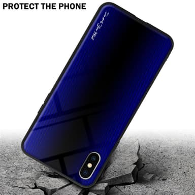 Cover iPhone X / XS Etui Case (Lilla)
