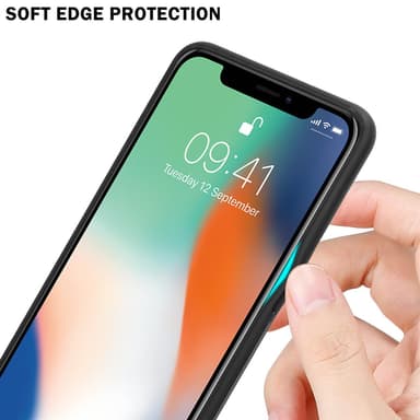 Cover iPhone X / XS Etui Case (Lilla)
